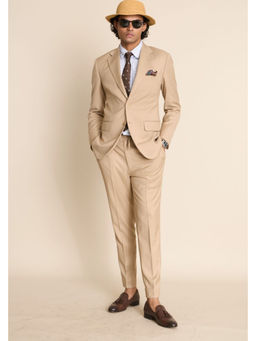 Gargee Designers - Polyester Solid Jacket with Pant