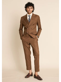Gargee Designers - Polyester Solid Jacket with Pant