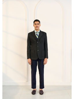 Gargee Designers - Polyviscose Solid Blazer with Pant