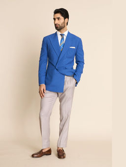 Gargee Designers - Polyester Solid Notched Lapel Blazer