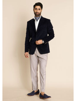 Gargee Designers - Cotton Textured Notched Lapel Blazer