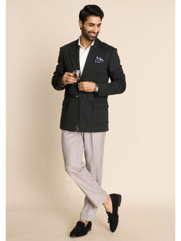 Gargee Designers - Polyester Solid Notched Lapel Blazer