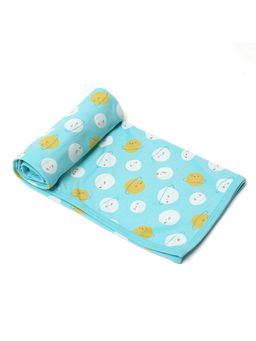 TIDY SLEEP - Blue Space Jersey Swaddle