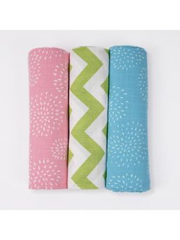 TIDY SLEEP - Puff Muslin Swaddle (Pack of 3)