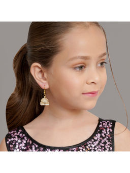 Ruby Raang Studio - Golden Jhumka
