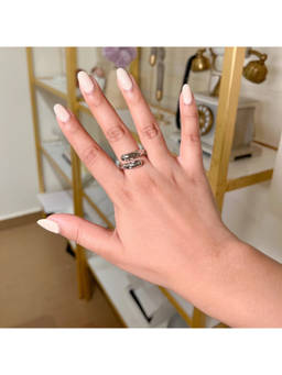 Nam Jewels - Silver Stella Loop Ring
