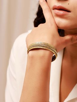 Voylla - Woven Wonder Intertwist Cuff
