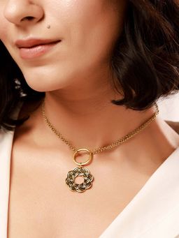 Voylla - Woven Wonder Intertwist Choker Necklace