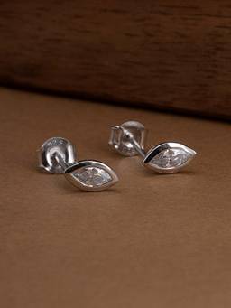 Palmonas - 925 Sterling Silver Fairy Light Marquise Studs for Womens