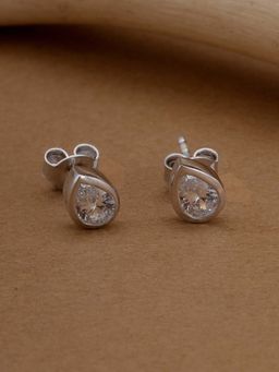 Palmonas - 925 Sterling Silver Classic Pear Earrings for Womens