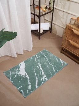RALIA HOMES - Drift Marble Green Bath Mat