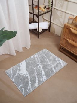 RALIA HOMES - Drift Marble Grey Bath Mat