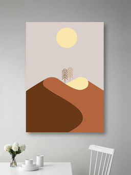 Nestroots - Sands Of Time Wall Painting Multi-Color Canvas Stretch