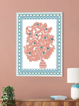 Nestroots - A Celebration Of Citrus Wall Painting White Floating Frame