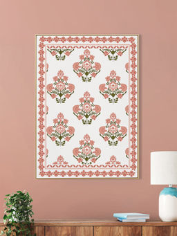 Nestroots - Rhythm Of Life Wall Painting Gold Floating Frame