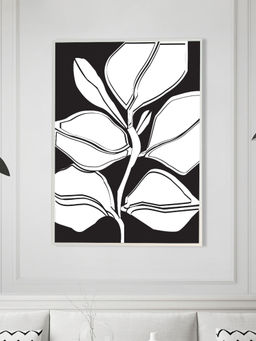 Nestroots - Veins of the Earth Wall Painting White Floating Frame
