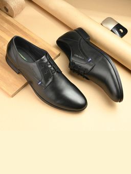 Valentino - Men Premium Leather Lace-Up Formal Derby Shoes