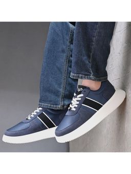Valentino - West Port Men Navy Blue Sneakers
