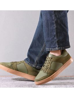 Valentino - West Port Men Olive Genz Chill Vibes Street Sneakers