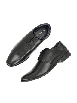Valentino - Men Premium Leather Lace-Up Formal Derby Shoes