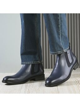 Valentino - Men Premium Leather Ankle Chelsea Boot