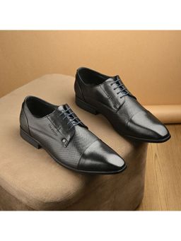 Valentino - Men Premium Leather Lace-Up Formal Derby Shoes