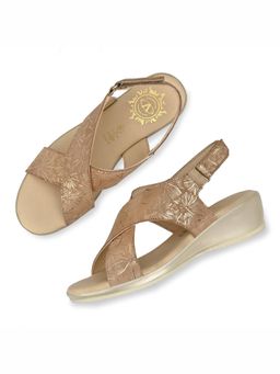 Valentino - Women Premium Leather Nude Colour Sandals