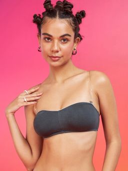 Enamor XO - Graphite Non-Wired Non Padded Multiway Bra