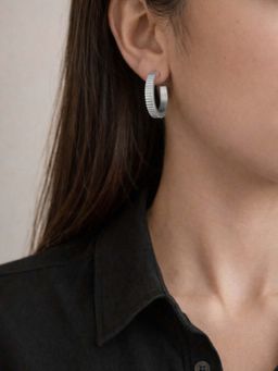 House of Pehr - Women Silver Brass Earrings