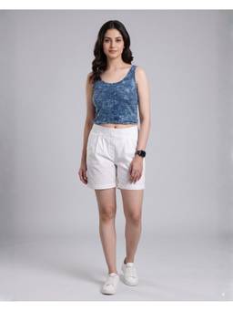 Sands of India - Women's Indigo Towel Crop Co-ord
