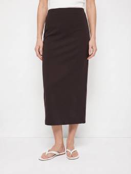 Cover Story - Maria Brown Pencil Skirt