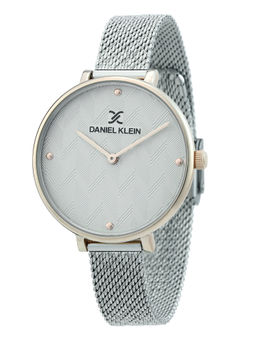 Daniel Klein - Grey Premium Round Dial Analog Watch For Women - DK.1.12256 - 5