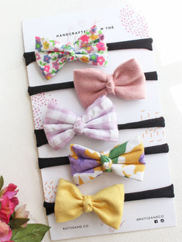 Rattle And Co - Marshmallows - Pack Of 5 Headbands