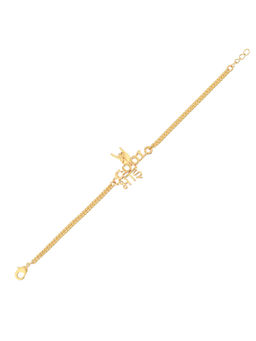 Voylla - Gold Tone Cool Bhai Rakhi