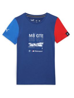 Puma - BMW MMS KIDS CAR GRAPHIC Unisex Blue T-Shirt