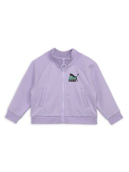 Puma - Super Knitted Girls Purple Jacket