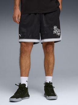 Puma - Swish N' Ink Mens Above-Knee 7 Basketball Shorts