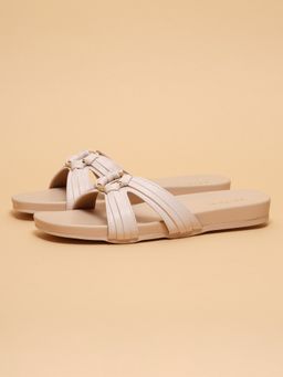 ERIDANI - Women Lyza Off White Sandals