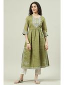 Green color option, Currently selected
