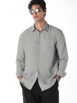 Jack & Jones - Grey Regular Fit Shirt