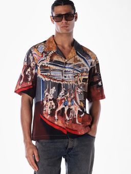 Jack & Jones - Printed Oversized Shirt