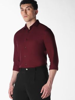 Jack & Jones - Wine Full Sleeves Shirt