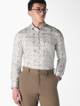 Jack & Jones - Cotton Floral Print Shirt