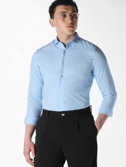 Jack & Jones - Light Blue Cotton Shirt