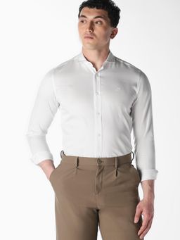Jack & Jones - Men Slim Fit White Shirt