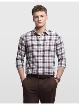 Arrow Sports - Mens Red Chelsea Slim Fit Sage and Sun Shirt