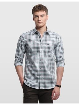 Arrow Sports - Mens Chelsea Slim Fit Tartan Checks Shirt