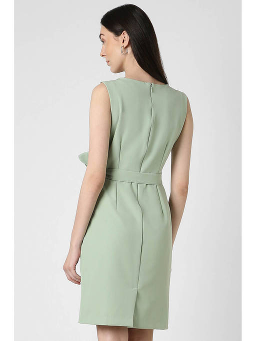 van heusen ladies dresses Buy Women Olive Solid Formal Dress (XS) Online category-womens-dresses-dresses