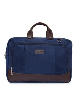 MBOSS - Faux Leather 15.6 Inch Laptop Messenger Bag
