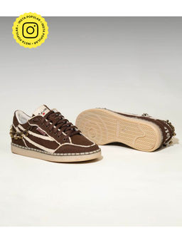Gully Labs - 001 Baaz Indrani Brown Men's Sneaker